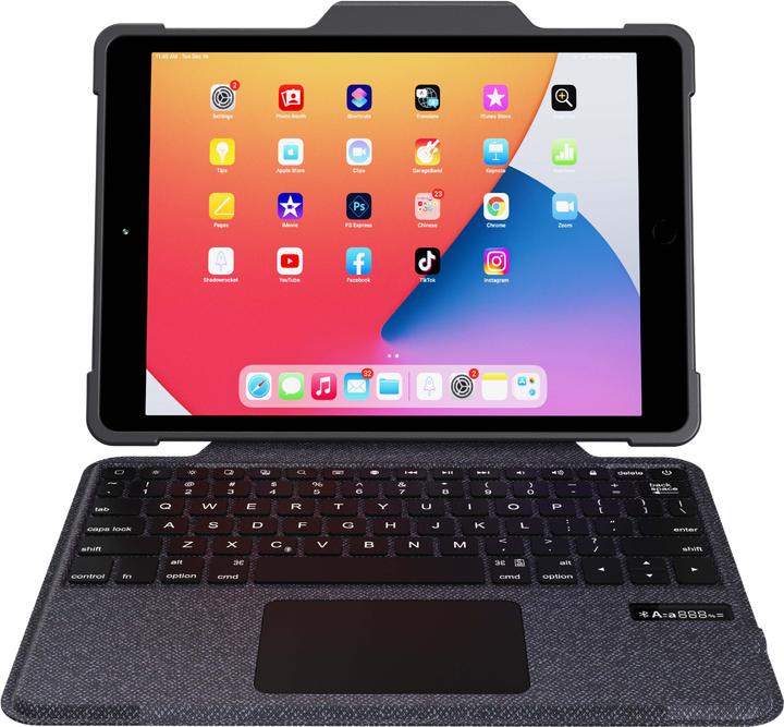 Produktbild Deqster Rugged Keyboard Folio (DE, iPad 2021 (9. Gen), iPad 2019 (7. Gen), iPad 2020 (8. Gen))