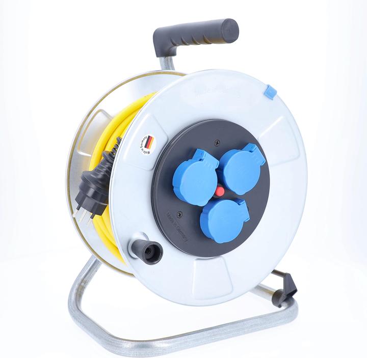 Actual product image As - Schwabe Metal cable reel (33 m, 1.50 mm²)