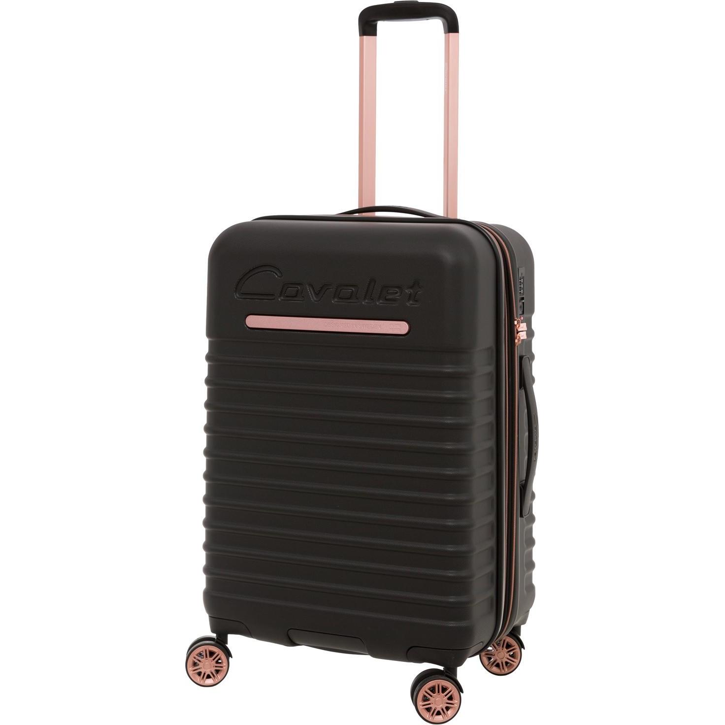 Cavalet, Koffer, Pasadena Medium Schwarz/Roségold, Schwarz, (89 l, M (50 - 90l))