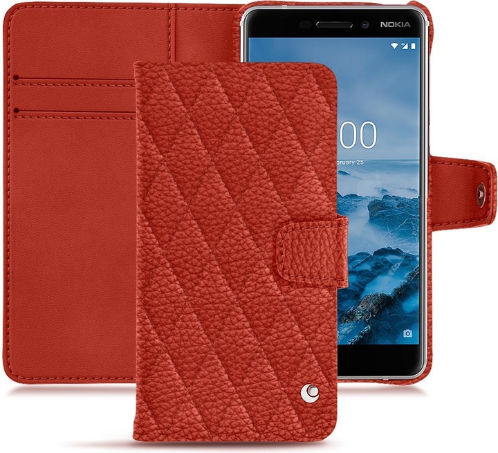 Produktbild Noreve Lederschutzhülle Wallet (Nokia 6 (2018))