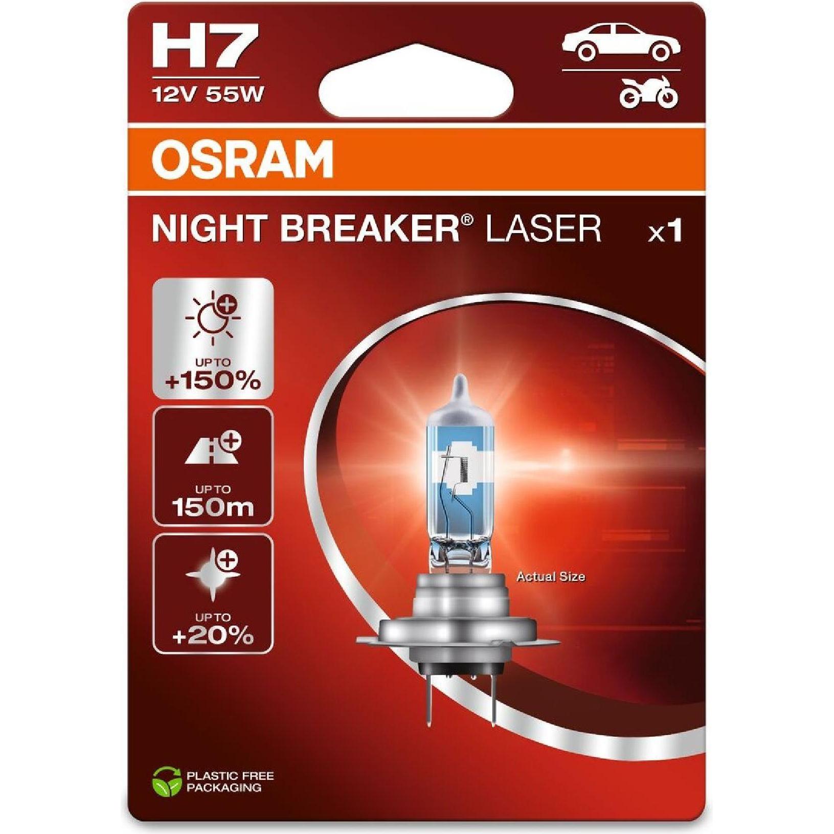 Osram, Illuminazione auto, Night Breaker Laser Next Generation H7 5 (H7)