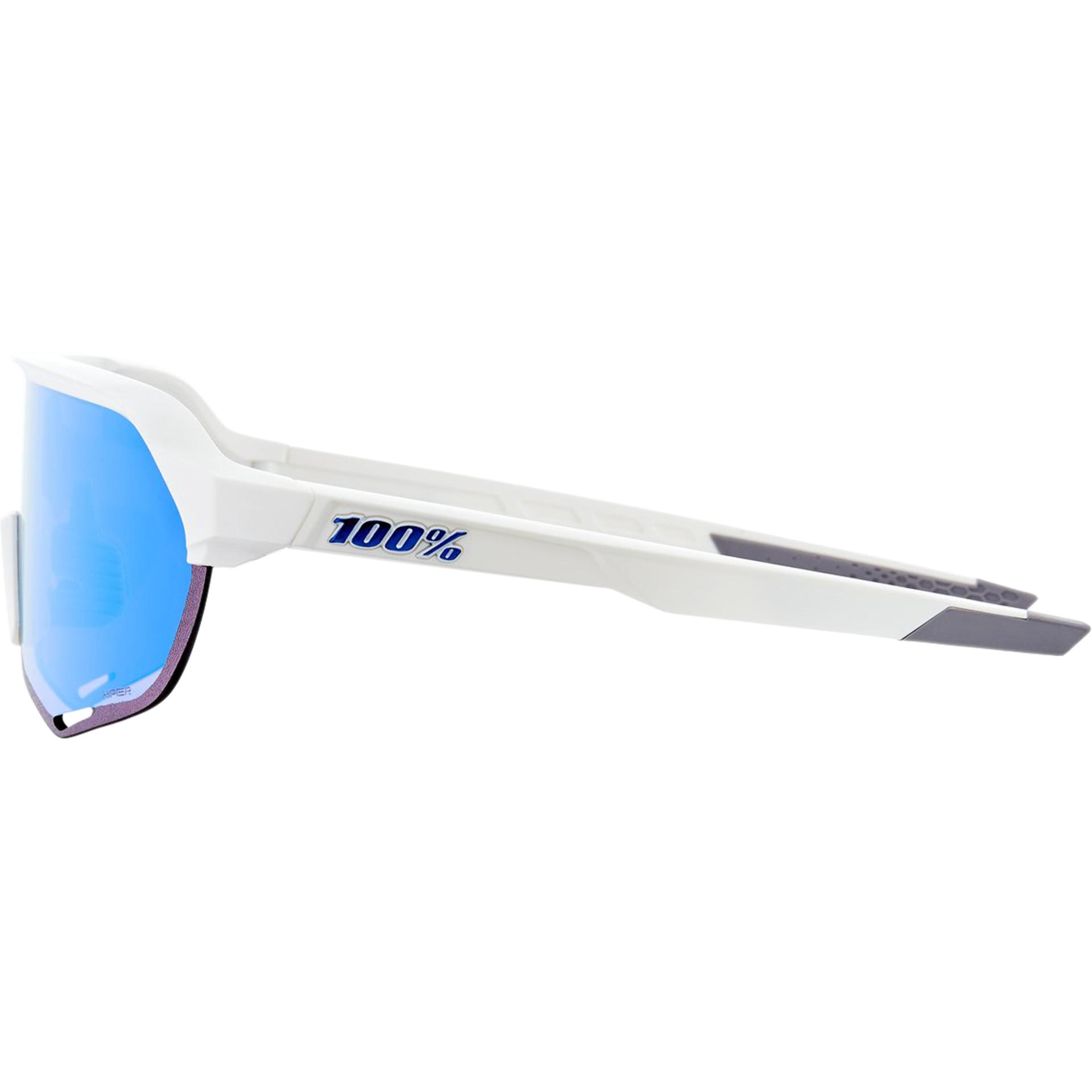 Thumbnail - 100%, Herren, Sportbrille, S2 (White Matt, Blau), Weiss