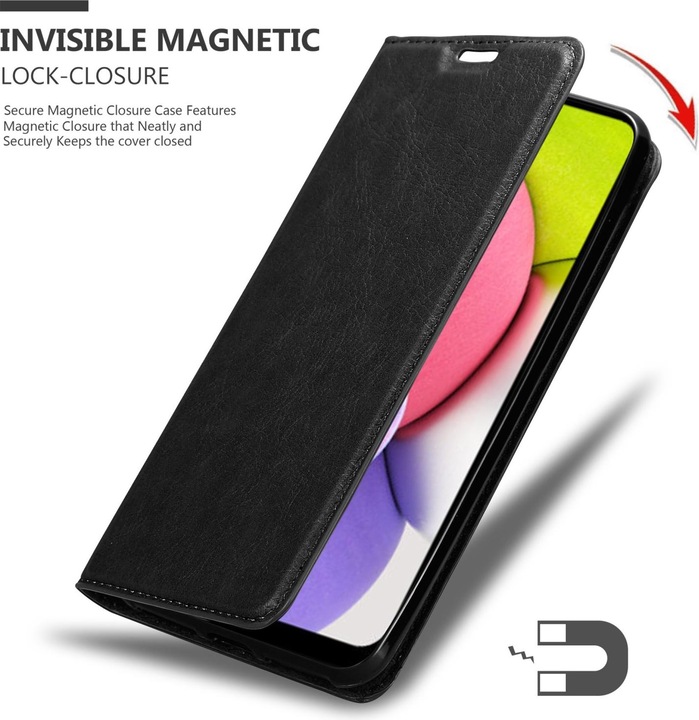 Produktbild Cadorabo Book Invis. Magnet Hülle (Samsung Galaxy A03s)