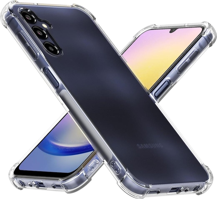 Screenguard Samsung Galaxy A25 5G Hülle Crystal Soft Airbag Bumper (Samsung Galaxy A25 5G)