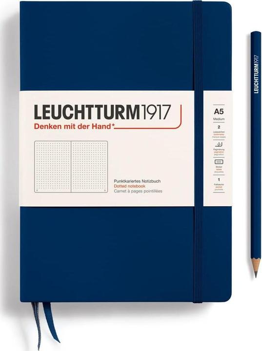 Produktbild Leuchtturm1917 Notizbuch (A5, Gepunktet, Harter Einband)
