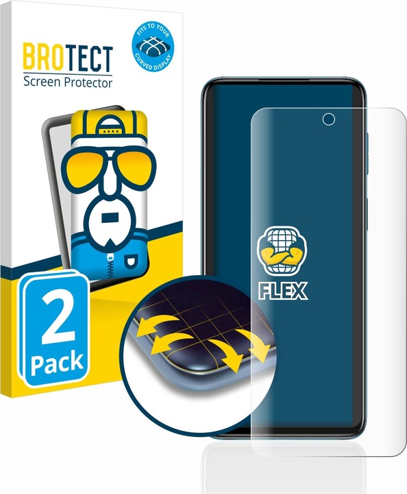 Immagine prodotto BROTECT Full-Cover Pellicola (2 Pezzo/i, Motorola Moto G42)