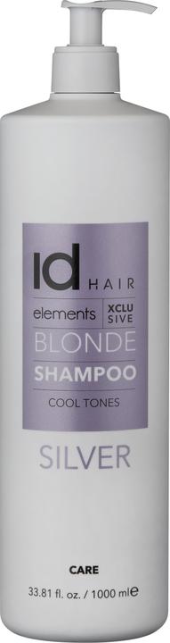 Produktbild IdHair Elements Xclusive Silver Shampoo 1000 ml (1000 ml, Flüssiges Shampoo)