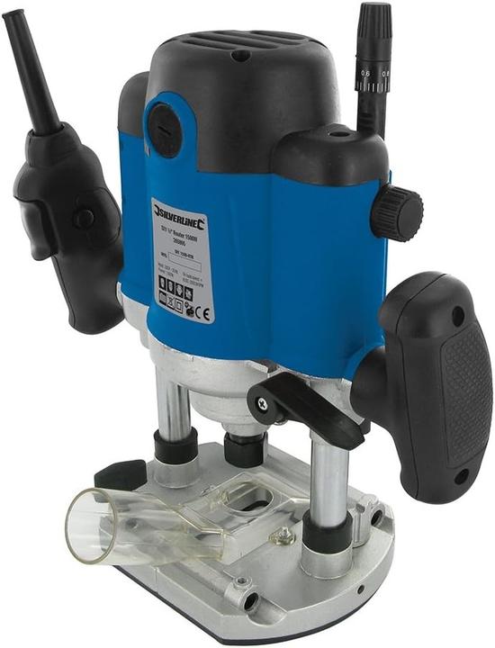 Actual product image Silverline - Oberfräse, 1.500 W, 1/2 Zoll