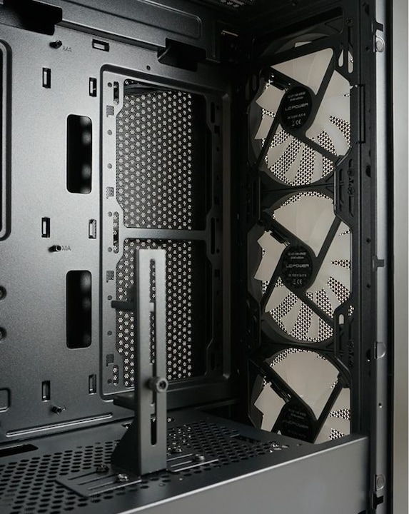 Actual product image Powercolor LC-Power Gaming 804B Obsession X RGB black retail case (ATX, mATX, Mini-ITX)