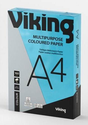 Office Depot Copy paper A4 160 g/m² Intensive Blue (A4, 250 Sheets, 160 g/m²)