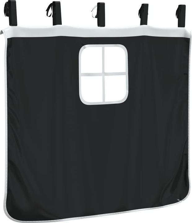 Image du produit vidaXL Rideaux pour lit mezzanine avec tunnel et tour Blanc et