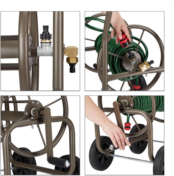 Produktbild Relaxdays Schlauchwagen (60 m)