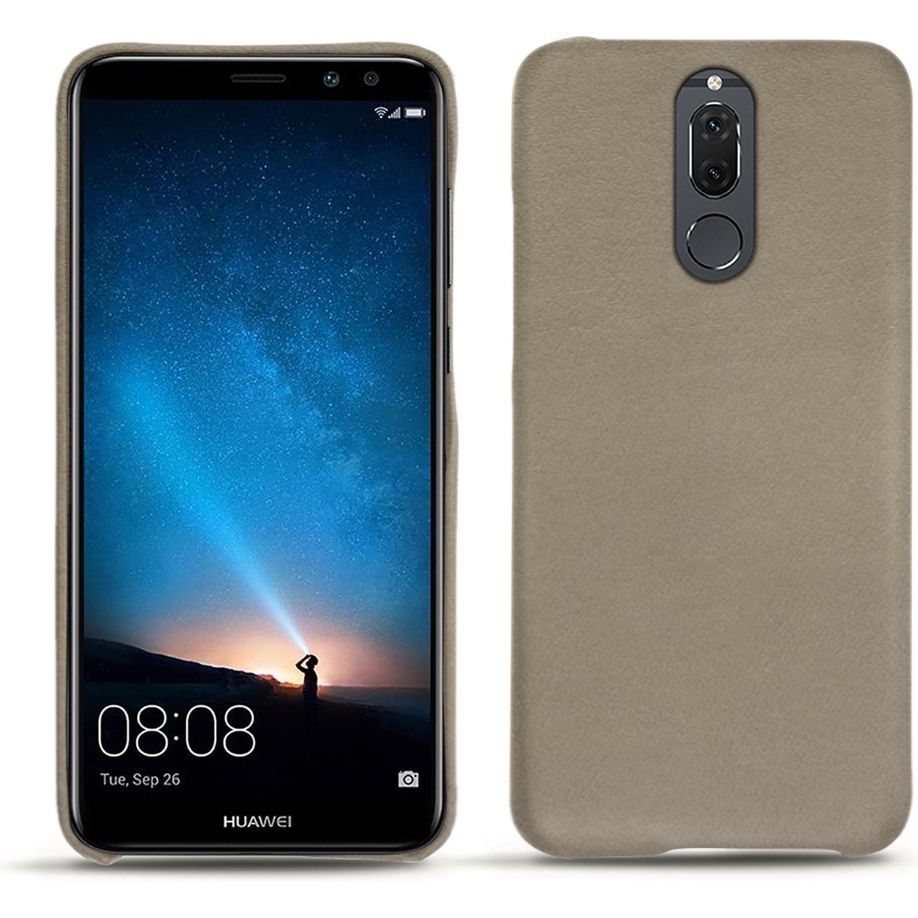 Noreve Lederschutzhülle (Huawei Mate 10 Lite), Smartphone Hülle, Beige