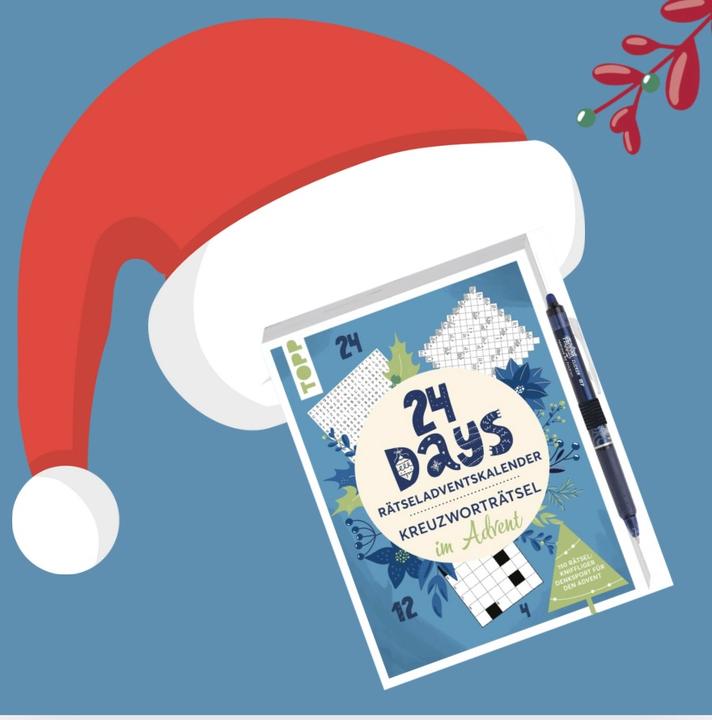 Actual product image 24 Days Kreuzworträtsel im Advent