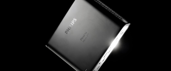 Actual product image Philips PicoPix Micro 2TV (VGA, 150 lm, 1.2:1)