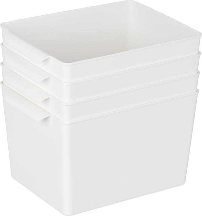 Actual product image Relaxdays Storage box (19 cm, 4x)