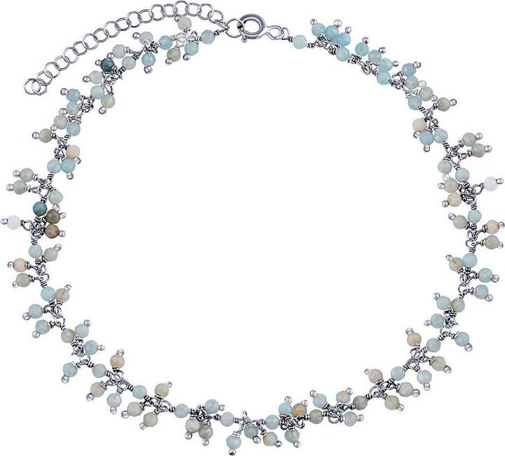 Immagine prodotto Silvego Bracciale in argento con acquamarina vera Berna INS1015BAQ (Argento 925)