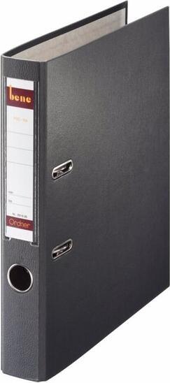 Produktbild Leitz Ordner No.1, PP-kaschiert, Einsteckrückenschild, A4, 52 mm, schiefer 1 (A4, 52 mm, 1 Stk.)
