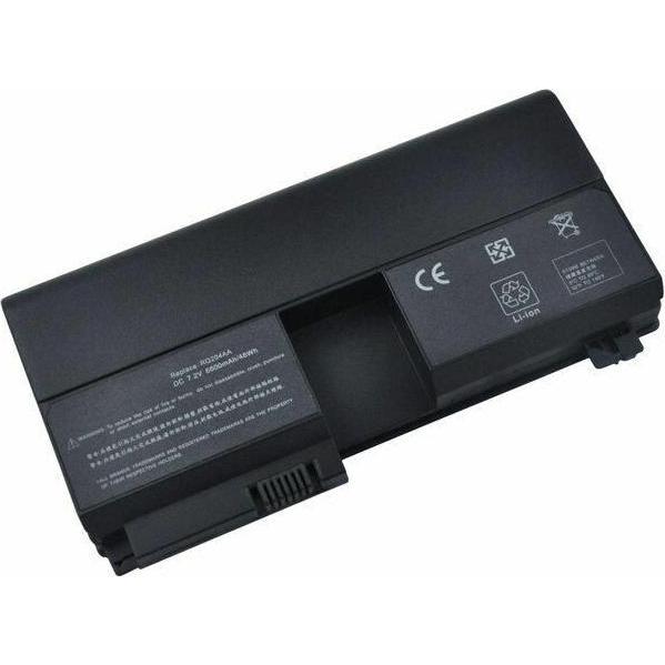 CoreParts Laptop Battery For HP (6 Zellen, 6600 mAh), Notebook Akku, Schwarz