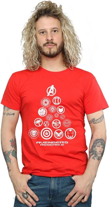 Immagine prodotto Avengers Endgame Pyramid Icons Maglietta Uomo (XL)