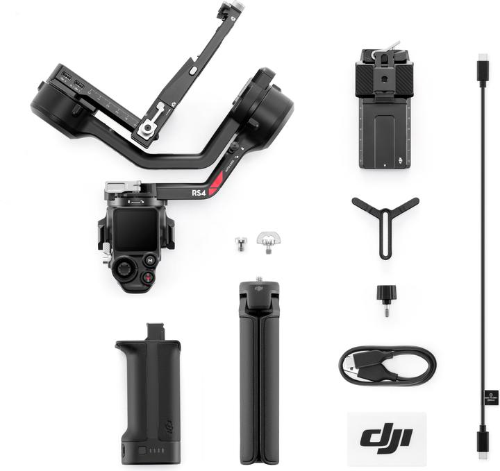 Image du produit DJI RS 4 (Appareil photo reflex, Appareil photo à objectif interchangeable, 3 kg)