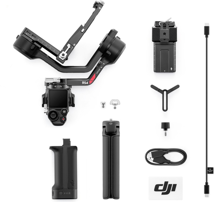 Image du produit DJI RS 4 (Appareil photo reflex, Appareil photo à objectif interchangeable, 3 kg)