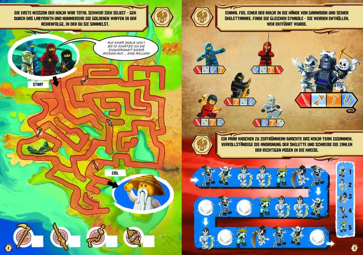 Produktbild LEGO® NINJAGO® – Die Mission des Goldenen Ninja (Deutsch)