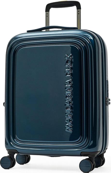 Actual product image Mandarina Duck Logoduck + Metal 4 Rollen Trolley S 55 cm mit Dehnfalte (41 l)