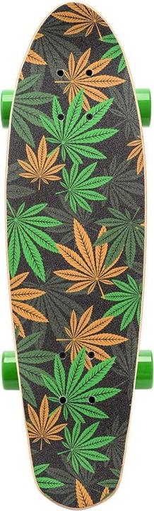 Image du produit Ty Meteor Cannabis Skateboard Vert-Brun-Orange 22595 (27.95")