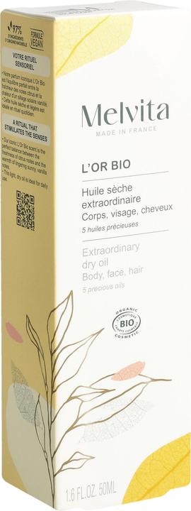 Produktbild Melvita L'Or Bio Trockeneöl Extraordinaire (Körperöl, 50 ml)