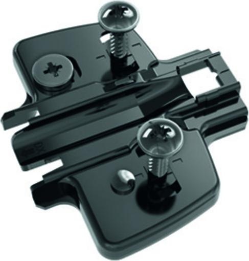 Actual product image Hettich Cross-mounting plates Sensys/Intermat Direct 8099, corner and center (1 pcs.)