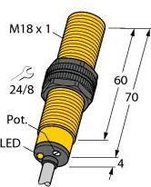 Turck TURC BC5-S18-Y1X Sensore capacitivo - KEMA 02 ATEX 1090X