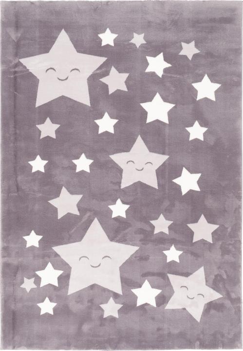 Produktbild Pergamon Super Soft Fellteppich Pearl Kids Sterne (120 x 170 cm)