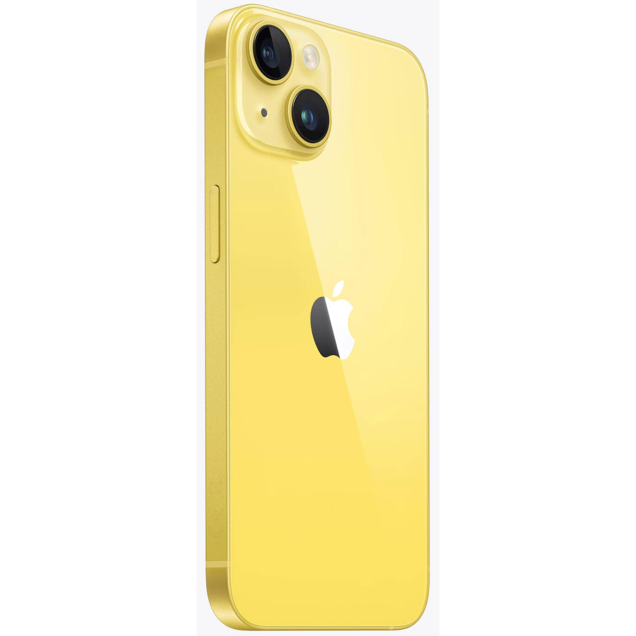 Thumbnail - Apple iPhone 14 (128 GB, Yellow, 6.10", SIM + eSIM, 12 Mpx, 5G), Smartphone, Gelb