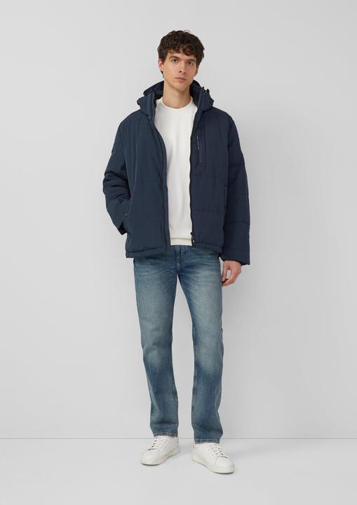 Produktbild s.Oliver Sweatshirt Weiches Sweatshirt mit Artwork im Relaxed Fit (M)