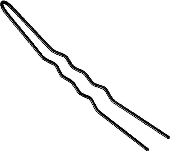 Caso Eurostil Curved Black Hairpins 85mm Pack Of 1 (1 Stk.)