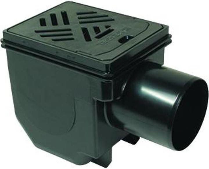 Actual product image Kessel Drehfix floor drain with backflow preventer
