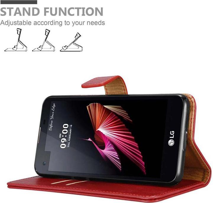 Actual product image Cadorabo Book Luxury Cover (LG X Screen)