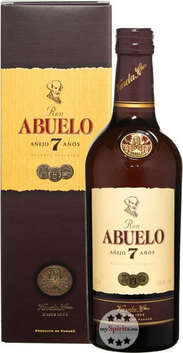 Produktbild Ron Abuelo Añejo 7 años (1 x 70 cl)