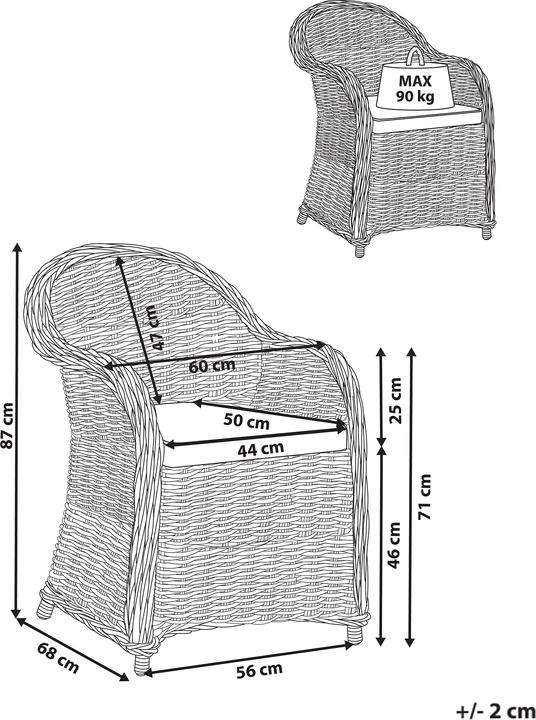 Produktbild Beliani Susua Ii