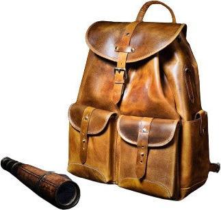 Image du produit Only-Bags.Store Sac à dos, sac à dos, sac à dos pour ordinateur portable, sac de voyage vintage à bandoulière, fait