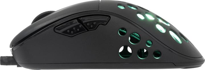 Actual product image White Shark Shark Gaming Mouse AZRAEL, 6D, 7200 dpi, Black (Cable)