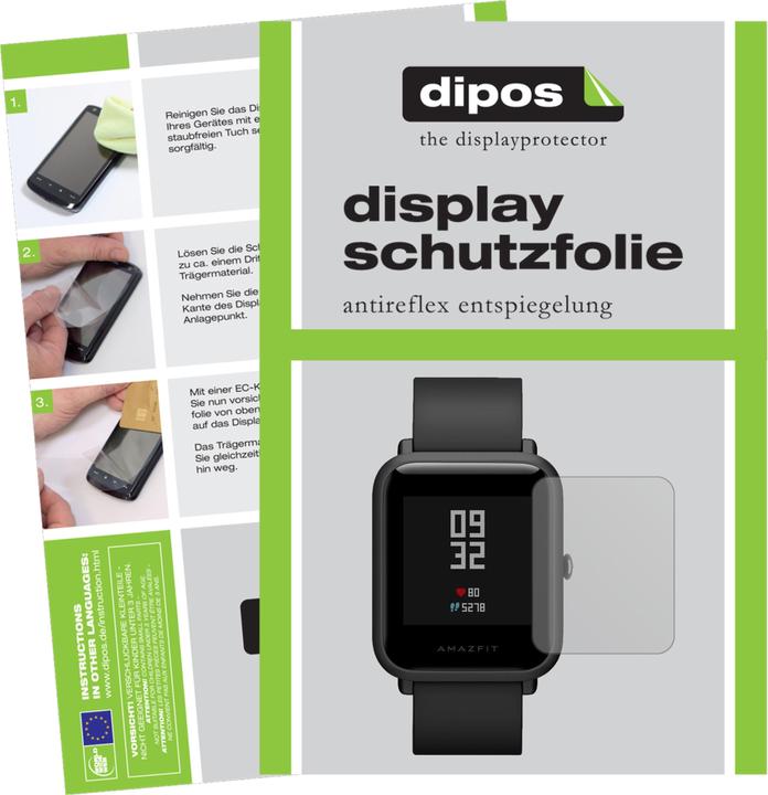 Actual product image Dipos Screen Protector Anti-Glare (Amazfit Bip S)