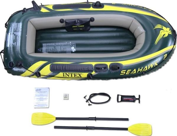 Produktbild Intex Seahawk 2 Boat Set (236 cm, 2 Pers.)