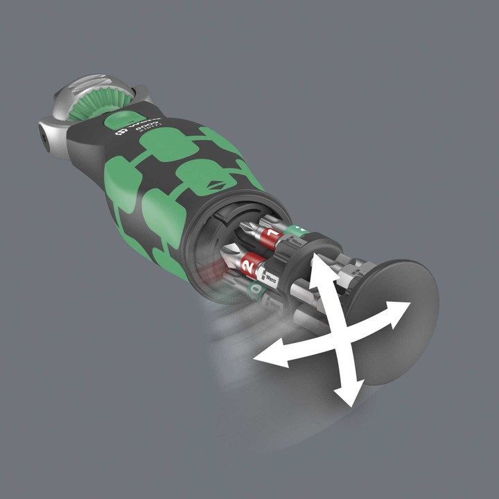 Actual product image Wera 8009 Zyklop Pocket Set Imperial 2 (1/4", 3/8")