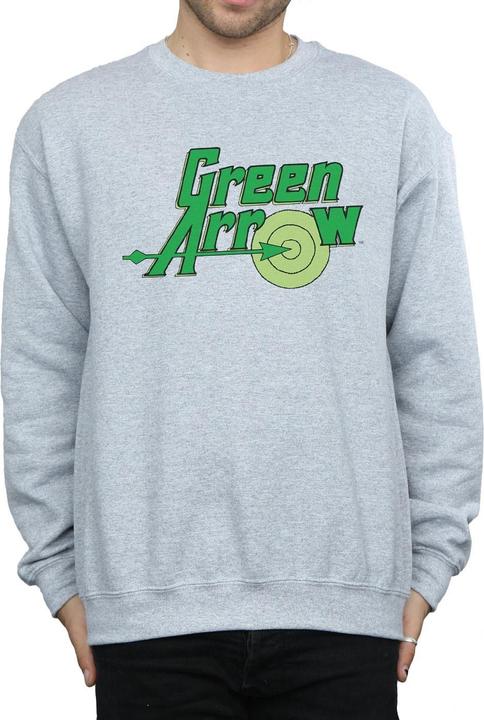 Image du produit - Sweat GREEN ARROW TEXT LOGO - Homme (L)
