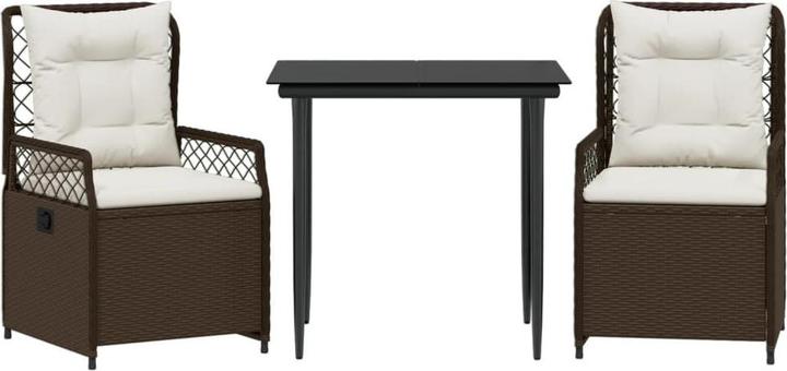 Produktbild vidaXL Garten Essgruppe (80 x 80 x 74 cm)