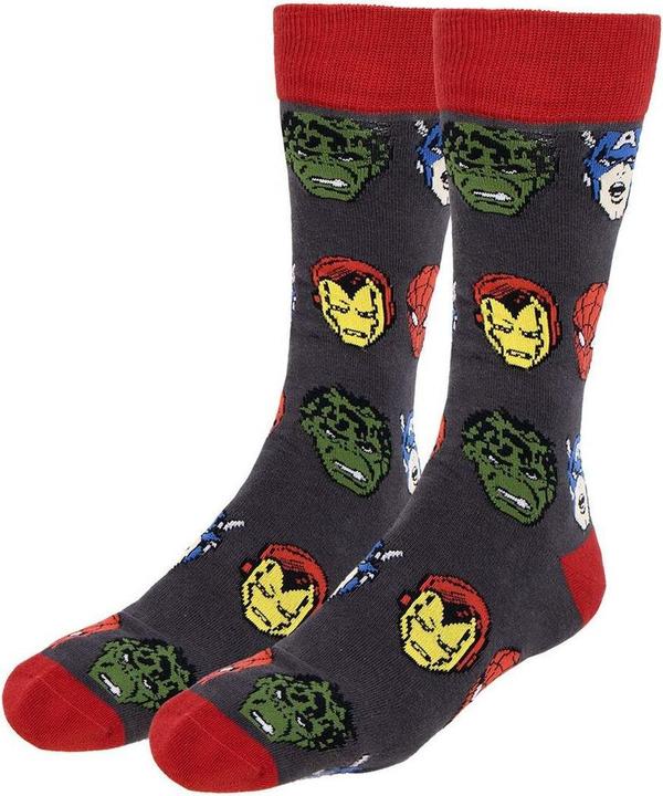 Produktbild Cerda MARVEL - Pack de 3 Paires de Chaussettes (Taille 38-45) (3er Pack, 38 - 45)
