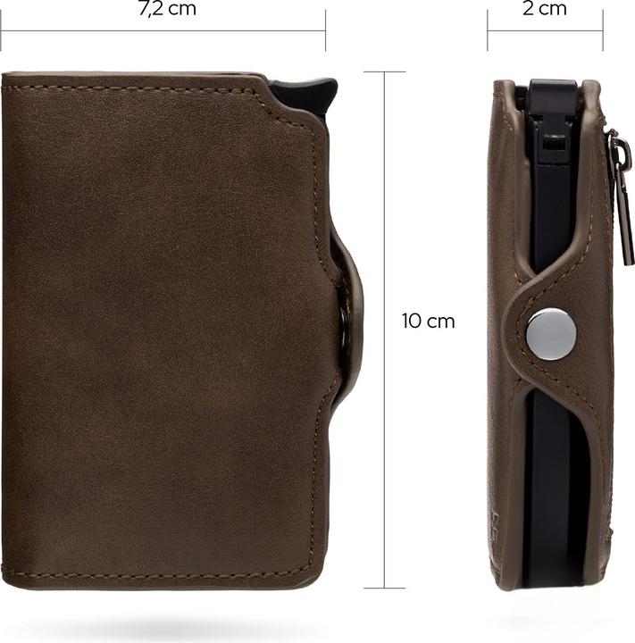 Produktbild Only-Bags.Store 1 Geschütztes Kartenetui | Kartenhalter mit RFID-Schutz