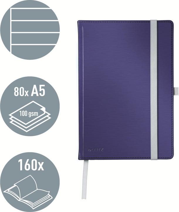 Produktbild Leitz Notizbuch Style (A5, Liniert, Harter Einband)